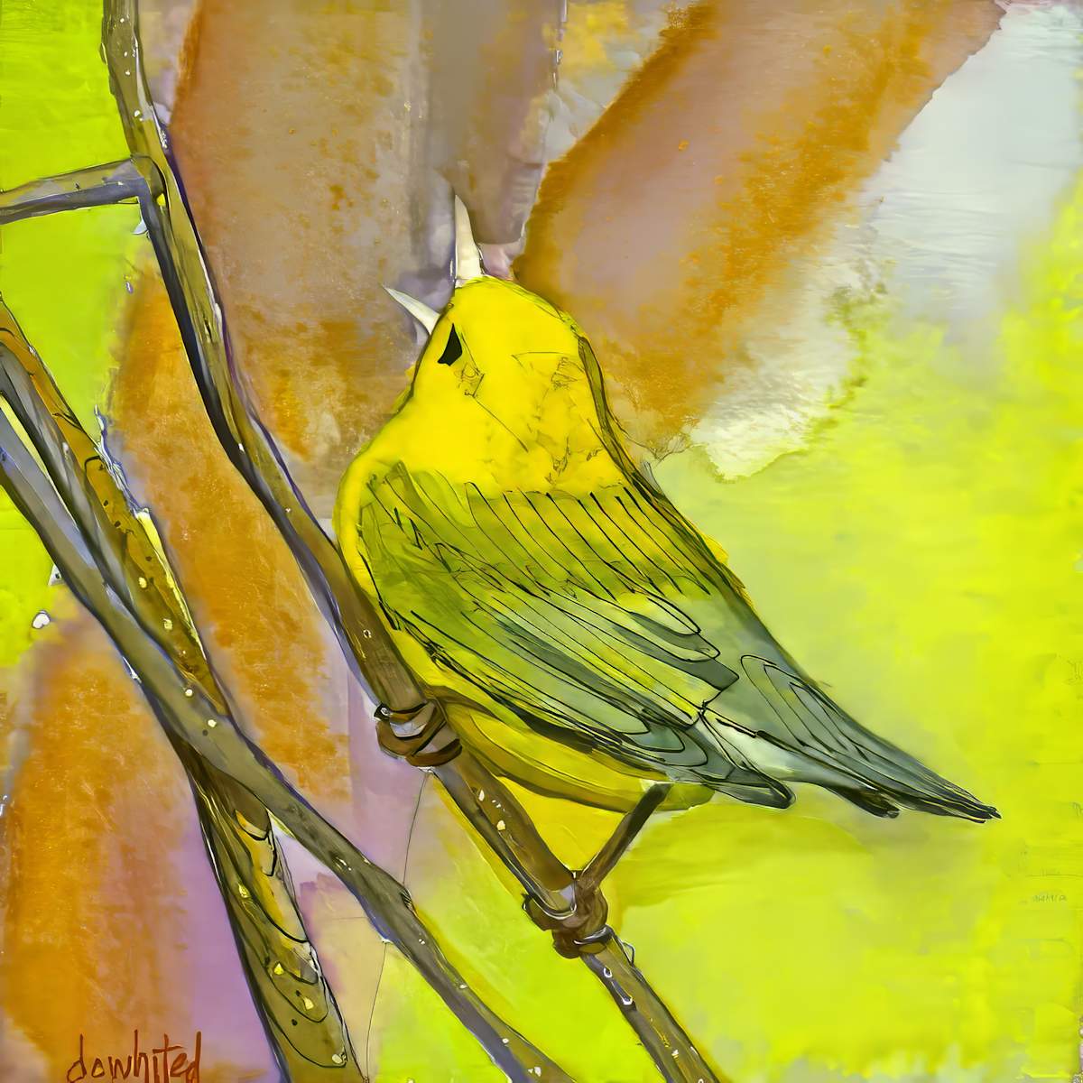 Prothonotary Warbler by David Whited  Image: Prothonotary Warbler