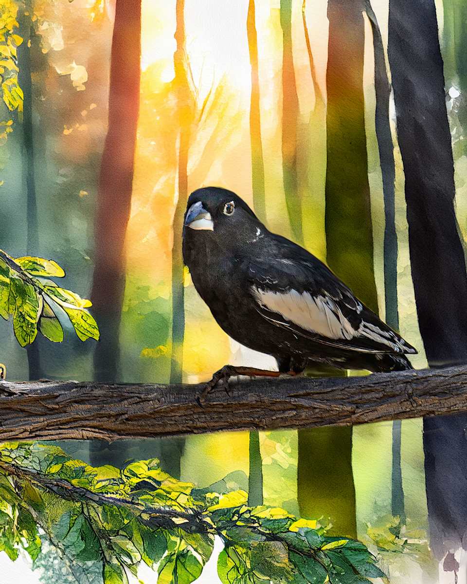 Lark Bunting by David Whited, Image 1.