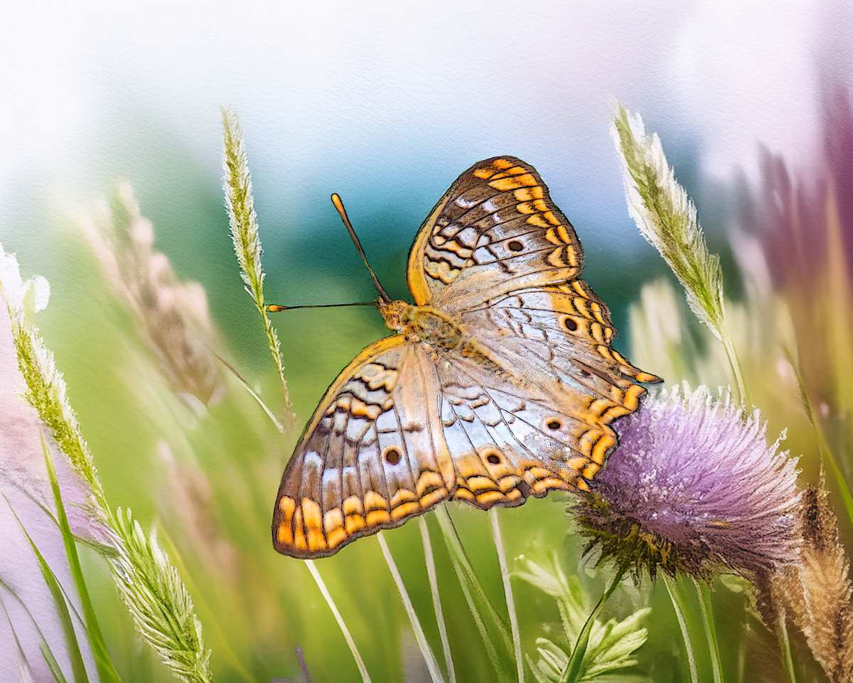 Peacock Butterfly by David Whited, Image 1.