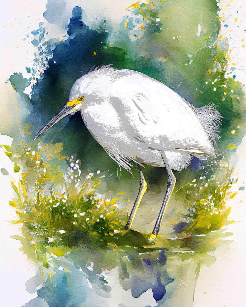 Snowy Egret by David Whited, Image 1.