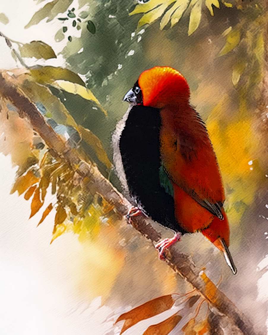Southern Red Bishop by David Whited, Image 2.