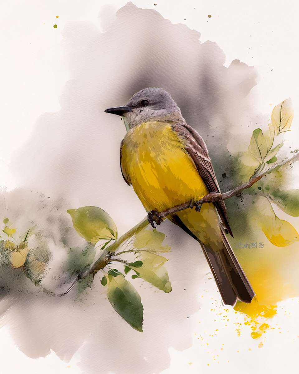 Tropical kingbird by David Whited, Image 1.