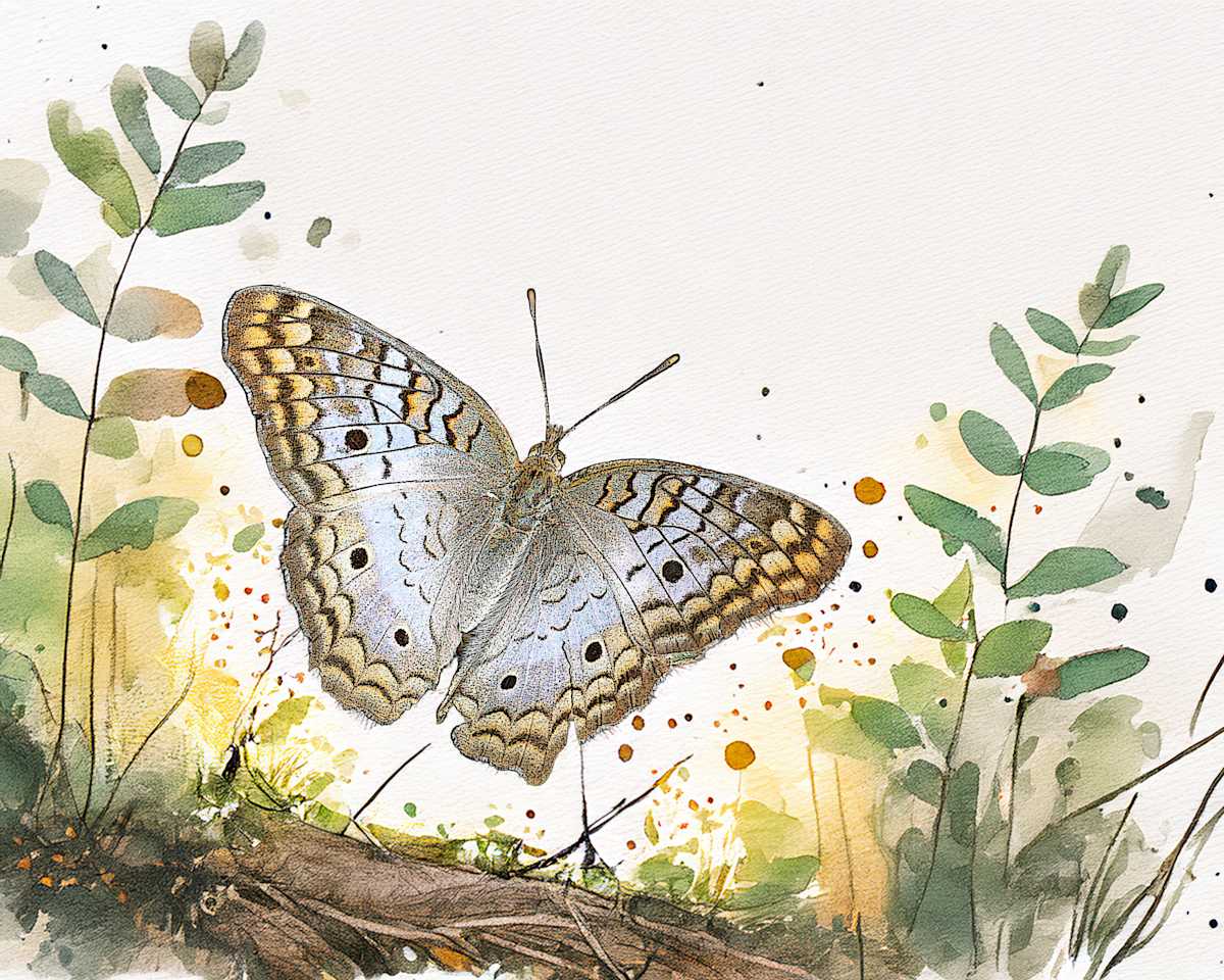 White Peacock by David Whited, Image 1.