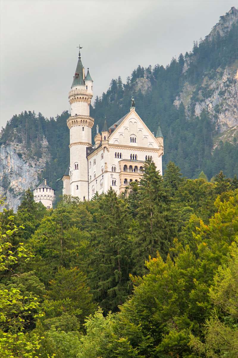 Neuschwanstein Castle, Bavarian Alps, Germany by David Whited  Image: Neuschwanstein Castle, Bavarian Alps, Germany
