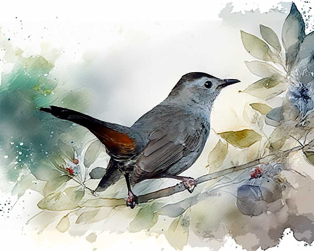 Gray Catbird by David Whited, Image 1.