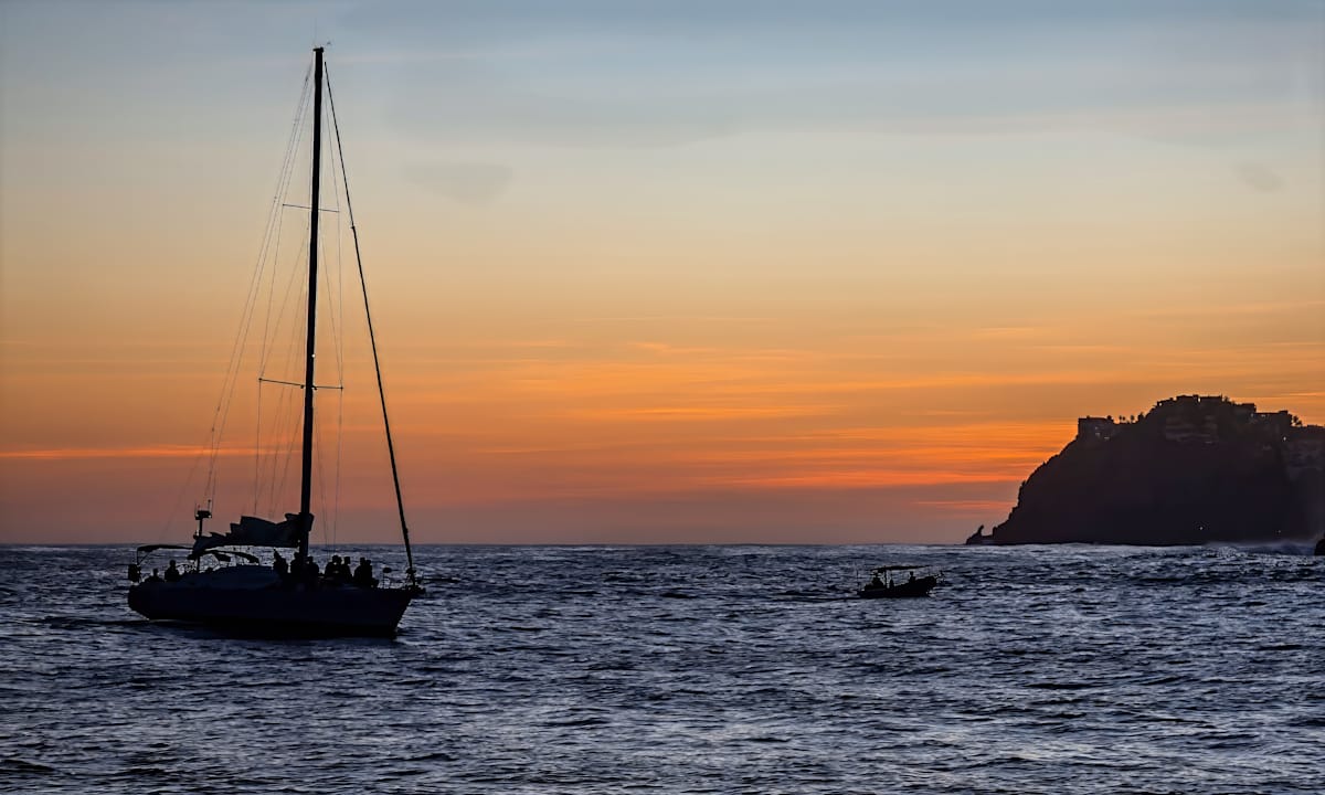 Sailing at Lands End, Cabo San Lucas, Mexico by David Whited  Image: Sailing at Lands End, Cabo San Lucas, Mexico