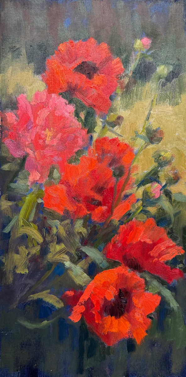 The Bold and the Tender by Kristin K Hosbein  Image: Created during Paint Grand Traverse 2025
