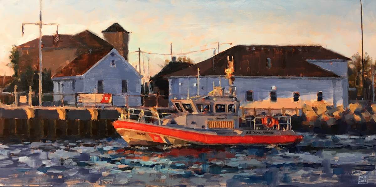 Heading out, District Nine by Kristin K Hosbein 