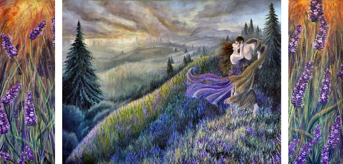 Lavender Fields by Tashina Marie 