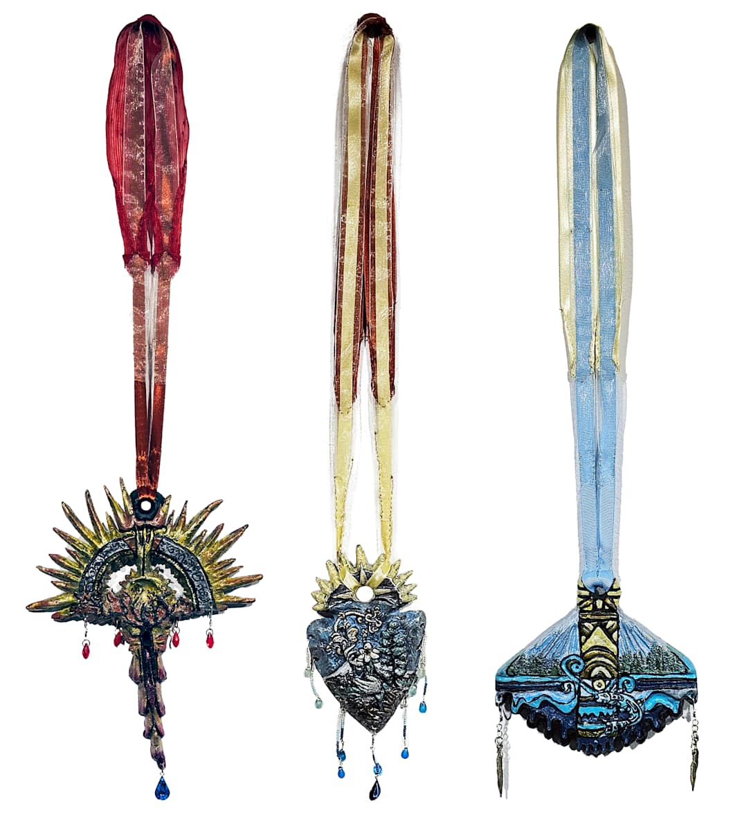 The Gift: Burning Earth, Lily's Gift, & Keystone by Tashina Marie  Image: The 3 medals in the "The Gift" series are in honor to both the National Park Service and the Lily Foundation's gift of the largest donation in history to the NPS. In August of 2024, the Lily Foundation donated $100 million to NPS. The NPS of the United States serves to protect our cultural and national treasures for generations preceding us and , hopefully, for untold generations to come.