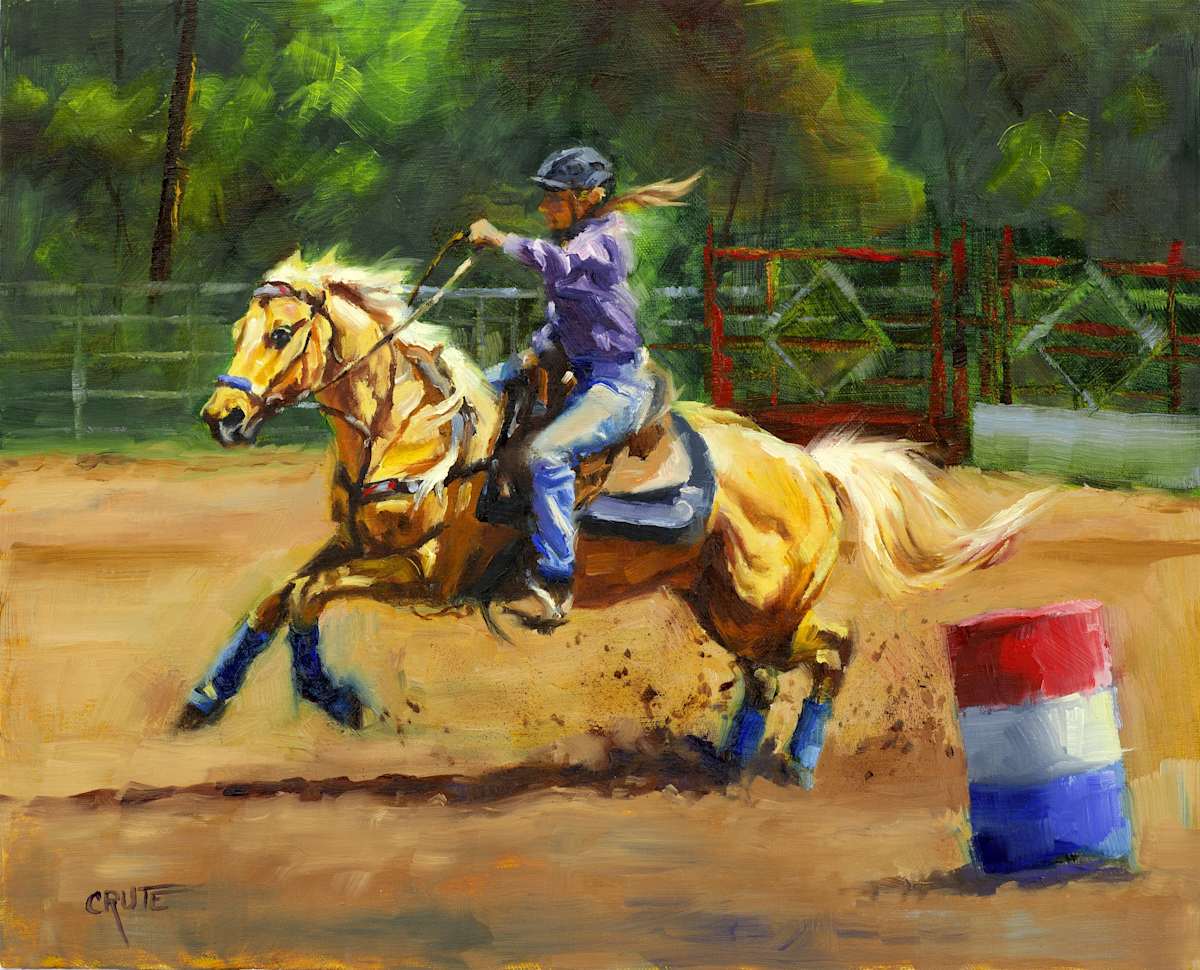 Two Palominos by Sharon Crute, Image 1.