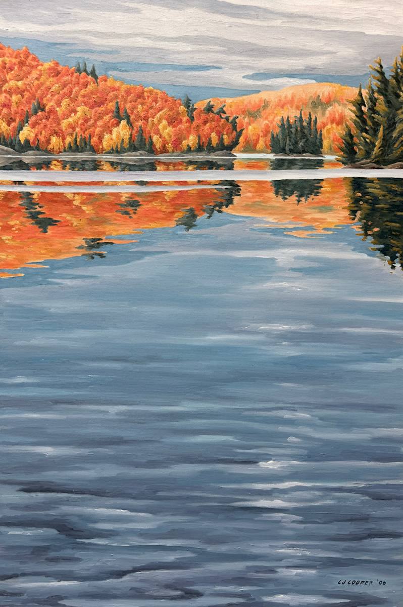 Passage Between the Hills, Algonquin by Chris James Cooper, Image 1.
