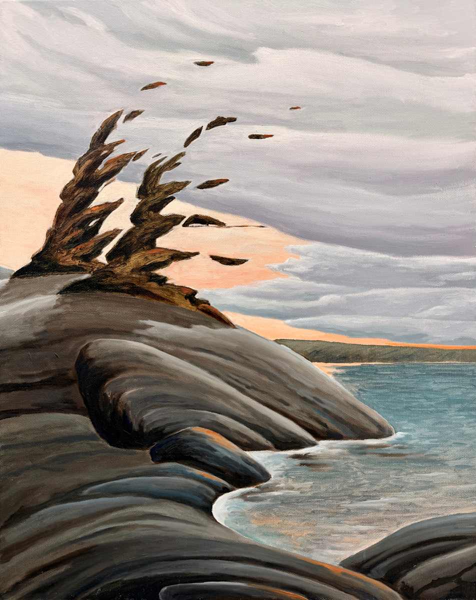 Killarney Shoreline, Dusk by Chris James Cooper, Image 1.