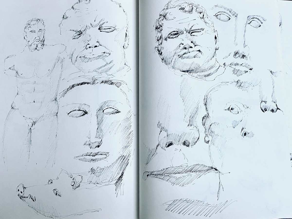 Sketch Book I, page 68 by Chris James Cooper, Image 6.