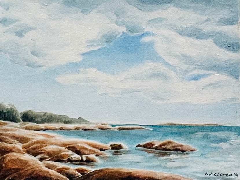 Calm Before The Storm, Georgian Bay by Chris James Cooper, Image 1.