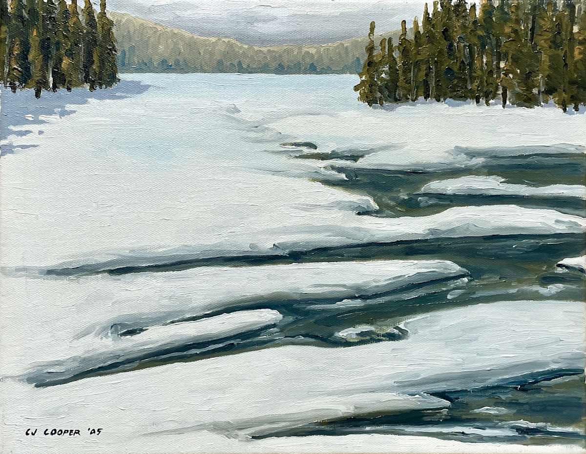 Ice Flow, Northern Ontario by Chris James Cooper, Image 2.