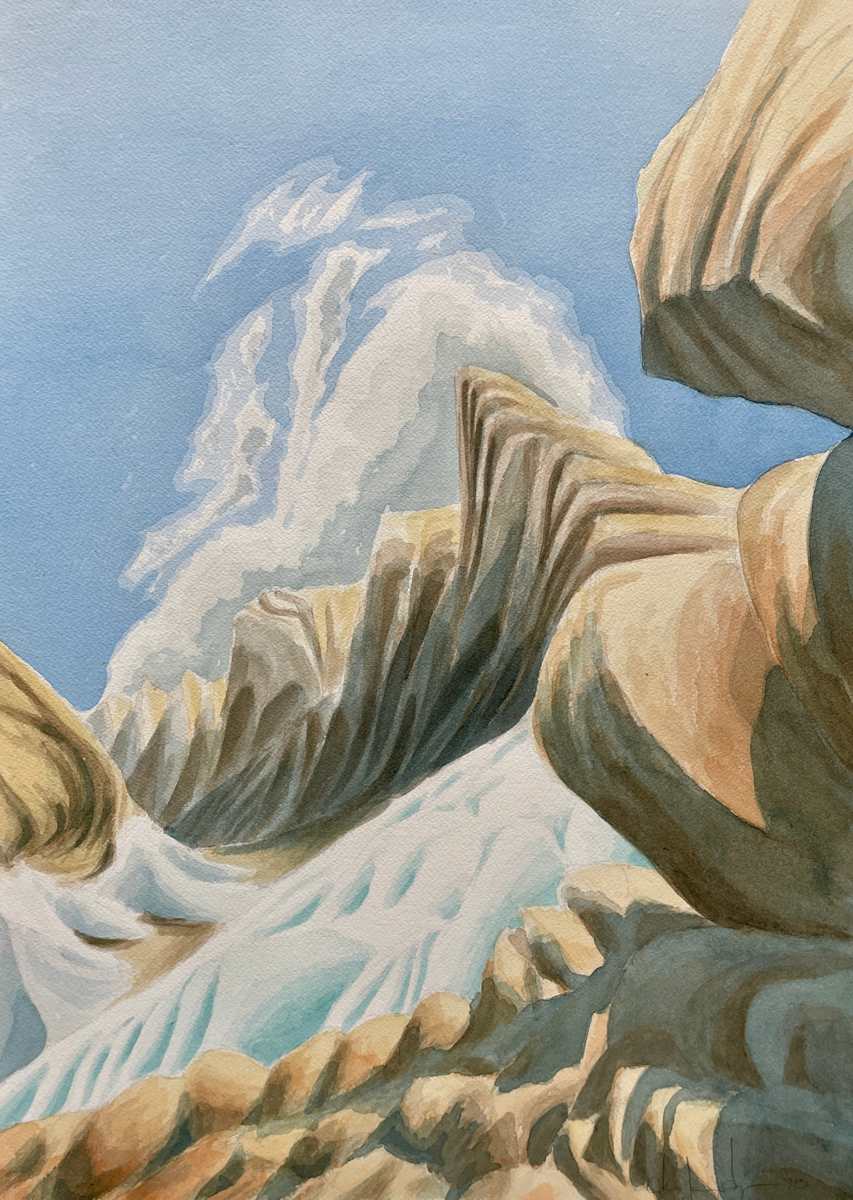 Baffin Island Study by Chris James Cooper 