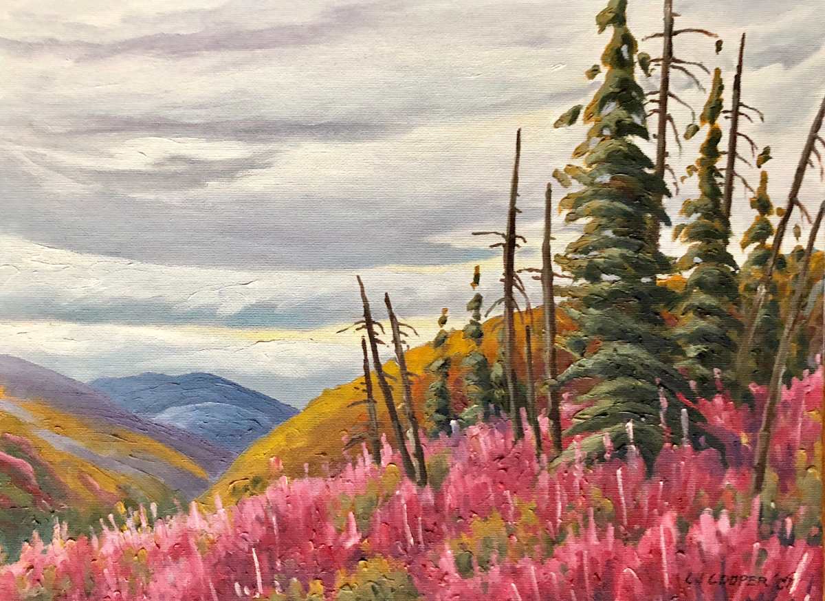 Study for “Yukon Gold” by Chris James Cooper 