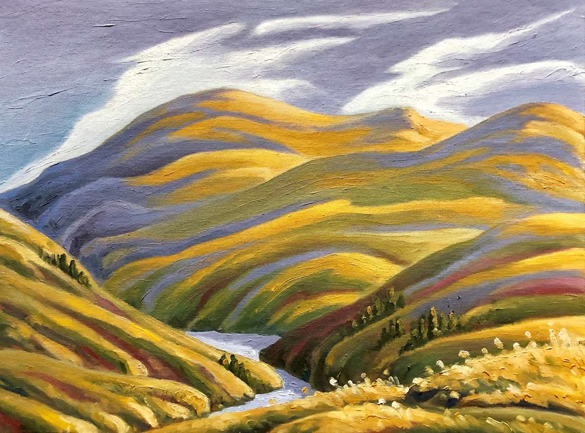 Sculpture Hills by Chris James Cooper 