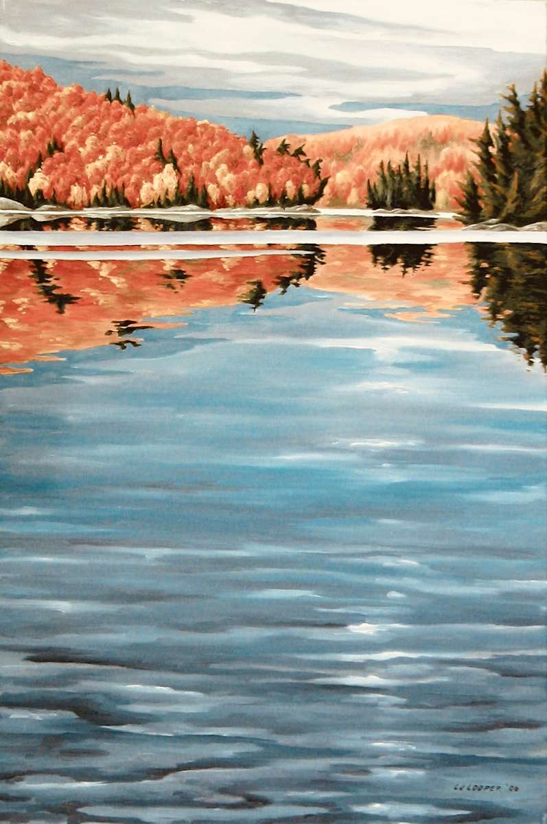 Passage Between the Hills, Algonquin by Chris James Cooper 