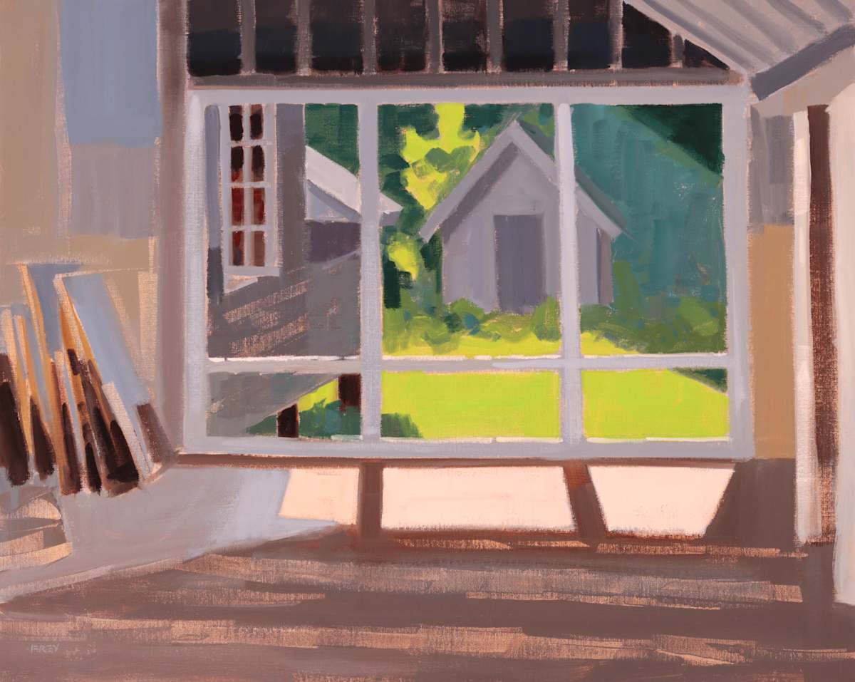 Inside, Outside - Fairfield’s Porch by Philip Frey 