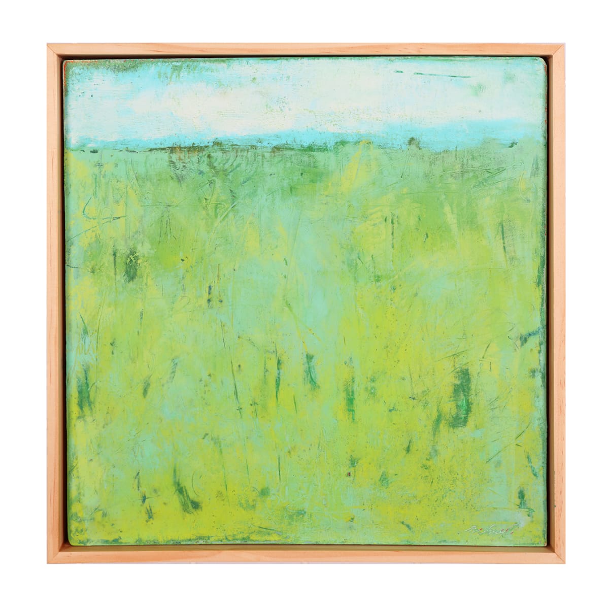 "Farm Field" by Steven McHugh  Image: Original mixed media abstract oil painting by Stevenjohn McHugh titled "Farm Field". Wood panel measures 12" x 12" x 1.5. Framed size is 12.75" x 12.75 x 2.5". Mixed media with oil stick, marker, oil, graphite, charcoal and cold wax on canvas, cardboard and Arches oil paper glued on wood panel with PH balance glue. Side of wood cradle (solid wood) is varished natural. Signed on front and back. Framed is a vanished gallery frame solid wood. Shipping included in the U.S. Shop at www.stevemchughart.com #madelineisland #stevemchughart.com #bayfieldwi #apostleislands #wisconsinartist #mixedmedia #modernart #contemporaryart #painting #contemporarypainter #paintstudio #artgallery #fineart #abstractart #artcollector #originalart #contemporaryartwork #studio #artgallery #artcollector #artadvisor #artcurator #abstraction #abstractart #abstractpainting #artcollector #artistoninstagram #stevenjohnmchugh #Aninhinabewakilands #artistinthewoods #lakegitchegumee