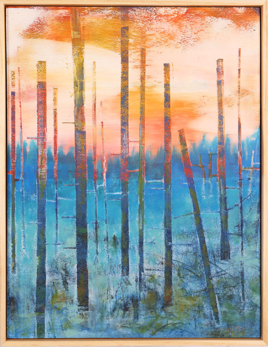 "Fallen Soldiers" by Steven McHugh  Image: Original mixed media abstract oil painting by Stevenjohn McHugh titled "Fallen Soldiers". Measures 19.5" x 15" x 1.5. Framed size is 20.25" x 15.75 x 2.5". Mixed media with oil stick, marker, oil, graphite, charcoal and cold wax on Arches oil paper glued on wood panel with PH balance glue. Side of wood cradle (solid wood) is varished natural. Signed on front and back. Framed is a vanished gallery frame solid wood. Shipping included in the U.S. Shop at www.stevemchughart.com #madelineisland #stevemchughart.com #bayfieldwi #apostleislands #wisconsinartist #mixedmedia #modernart #contemporaryart #painting #contemporarypainter #paintstudio #artgallery #fineart #abstractart #artcollector #originalart #contemporaryartwork #studio #artgallery #artcollector #artadvisor #artcurator #abstraction #abstractart #abstractpainting #artcollector #artistoninstagram #stevenjohnmchugh #Aninhinabewakilands #artistinthewoods #lakegitchegumee