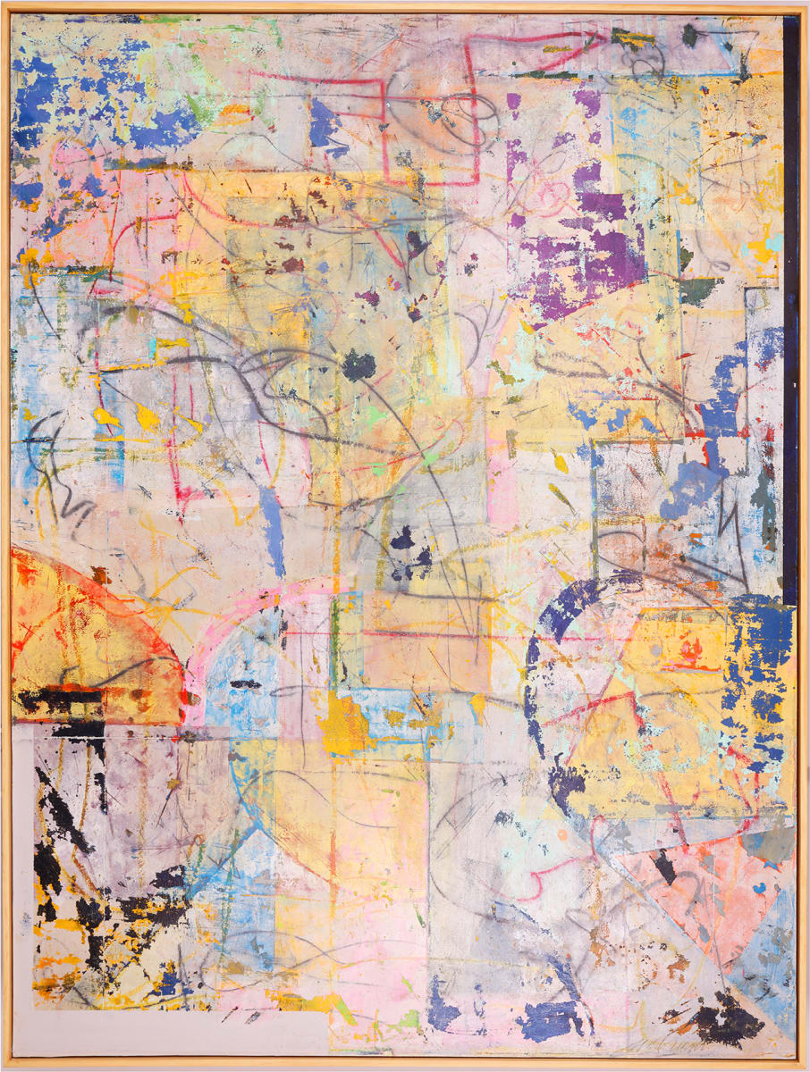 "Artifact #001" by Steven McHugh  Image: Original mixed media abstract oil painting by Stevenjohn McHugh titled ""ARTifact #001". Measures 48" x 36" x 1.5. Framed size is 48.75 x 36.75" x 2.5". Mixed media with oil stick, marker, oil, graphite, charcoal and cold wax on Arches oil paper glued on wood panel with PH balance glue. Side of wood cradle (solid wood) is varished natural. Signed on front and back. Framed is a vanished gallery frame solid wood. Shipping included in the U.S. Shop at www.stevemchughart.com #madelineisland #stevemchughart.com #bayfieldwi #apostleislands #wisconsinartist #mixedmedia #modernart #contemporaryart #painting #contemporarypainter #paintstudio #artgallery #fineart #abstractart #artcollector #originalart #contemporaryartwork #studio #artgallery #artcollector #artadvisor #artcurator #abstraction #abstractart #abstractpainting #artcollector #artistoninstagram #stevenjohnmchugh #Aninhinabewakilands #artistinthewoods #lakegitchegumee