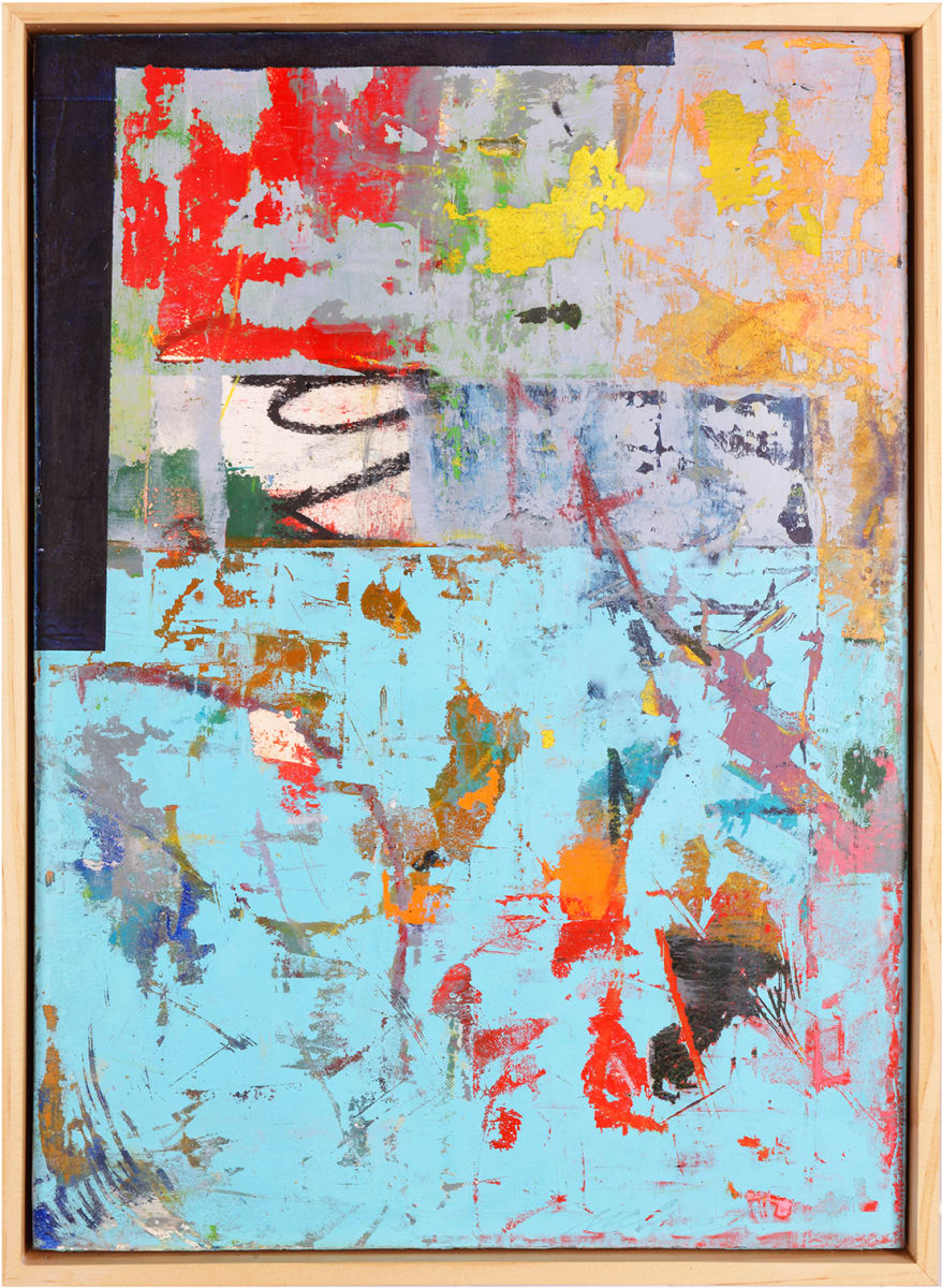 "ARTifact #4"  Image: Original mixed media abstract oil painting by Stevenjohn McHugh titled "ARTifact #004". Measures 15.5" x 11.5" x 1.5. Framed size is 16.25 x 12.25" x 2.5". Mixed media with oil stick, marker, oil, graphite, charcoal and cold wax on Arches oil paper glued on wood panel with PH balance glue. Side of wood cradle (solid wood) is varished natural. Signed on front and back. Framed is a vanished gallery frame solid wood. Shipping included in the U.S. Shop at www.stevemchughart.com #madelineisland #stevemchughart.com #bayfieldwi #apostleislands #wisconsinartist #mixedmedia #modernart #contemporaryart #painting #contemporarypainter #paintstudio #artgallery #fineart #abstractart #artcollector #originalart #contemporaryartwork #studio #artgallery #artcollector #artadvisor #artcurator #abstraction #abstractart #abstractpainting #artcollector #artistoninstagram #stevenjohnmchugh #Aninhinabewakilands #artistinthewoods #lakegitchegumee