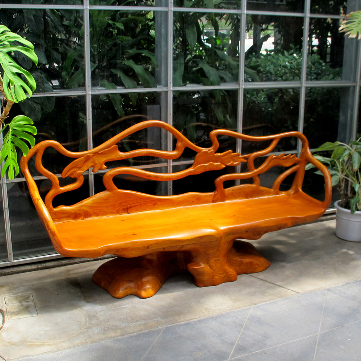 Emmett S. Goff Memorial Bench by aaron d laux 