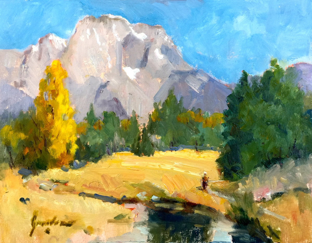 Hike From Schwabacher, Tetons by Susan F Greaves 