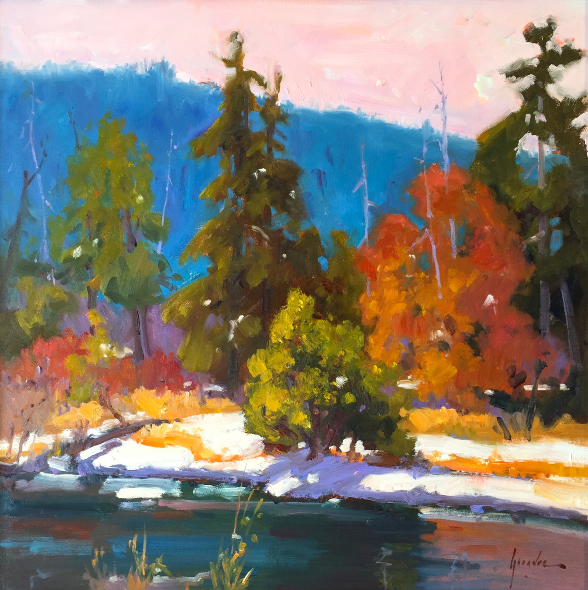 "Sunriver Color Dance" by Susan F Greaves 