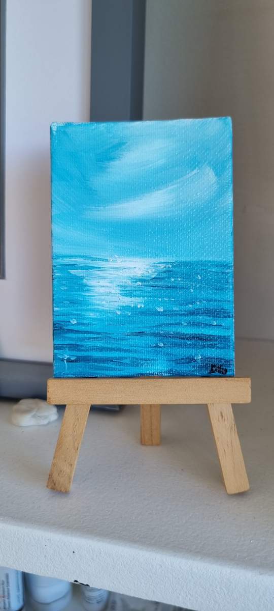 Mini Seascape 1 by Debi Garrett, Image 3.