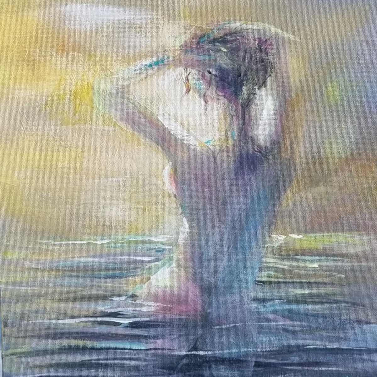 Unburdened by Debi Garrett  Image: A visual exhale - the moment the soul lets go and the body remembers how to be free.
