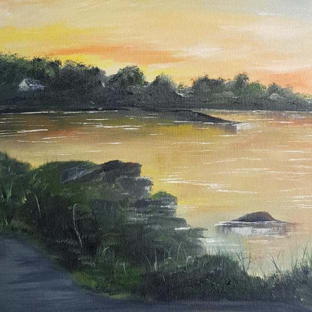 Smelt Bay at Sunset by Debi Garrett, Image 1.