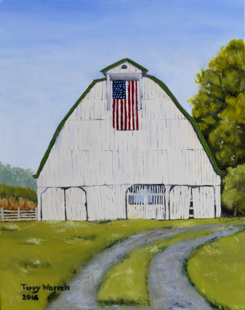 Linda's Barn by Terry Warren 