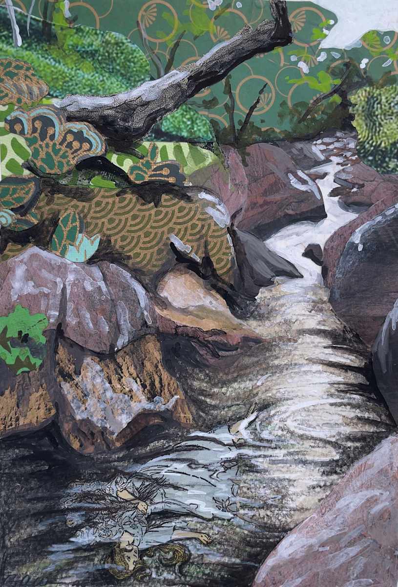 Naiad, framed by Regina Allen, Image 2.