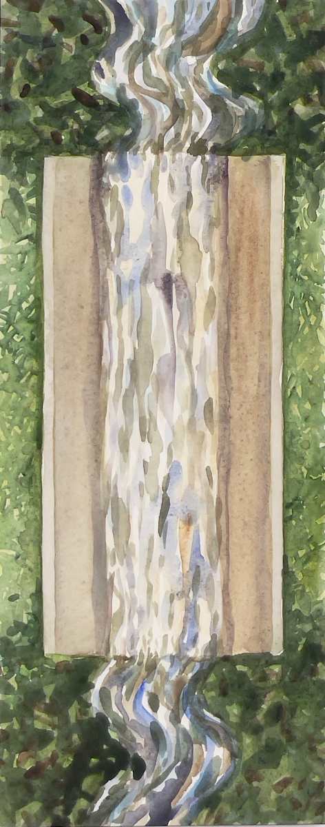 Sugaretree - The Culvert, Study by Regina Allen, Image 1.