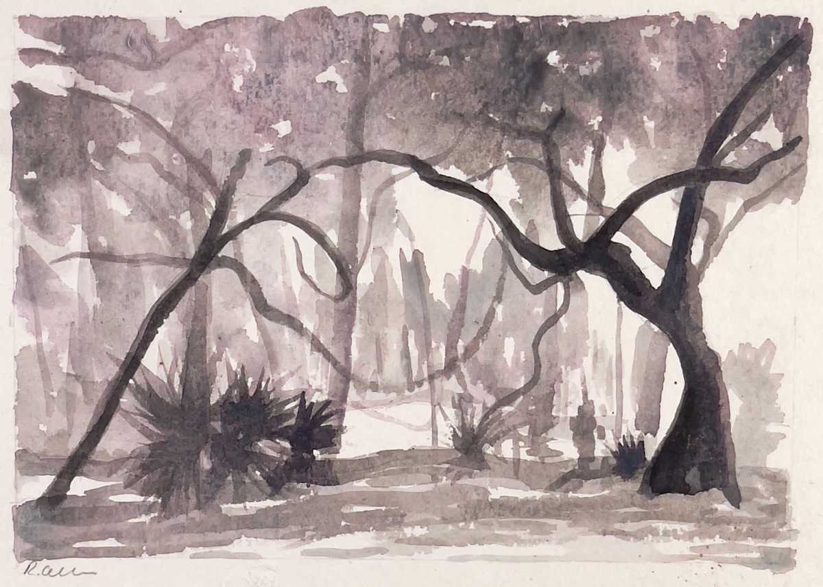 Study for Low Country Connections by Regina Allen, Image 2.