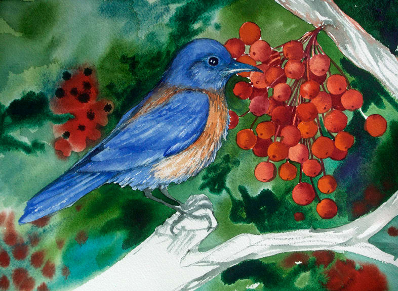 Blue Bird and Bittersweet, 21 of 33 