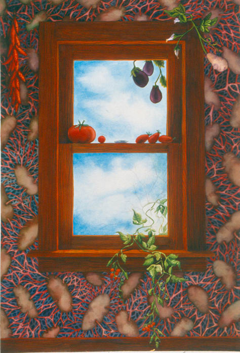 Belladonna Window III 