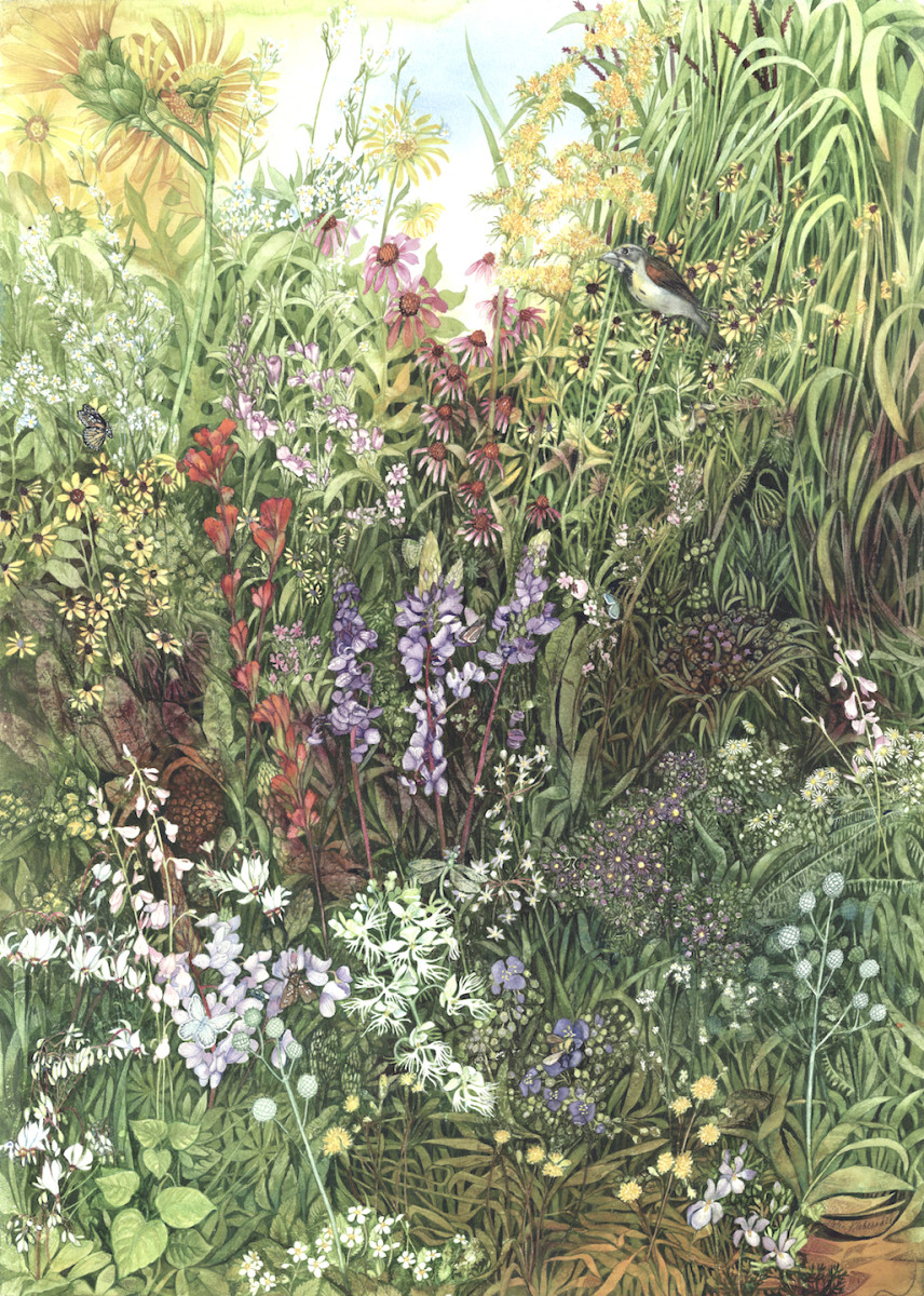 Disappearing Prairie I by Helen R Klebesadel 