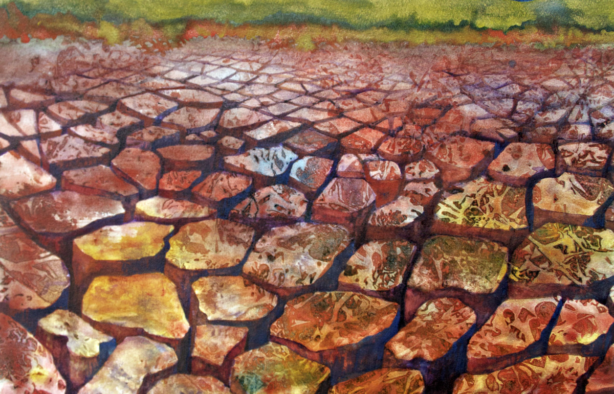 Earth Element:  Drought Study I by Helen R Klebesadel 