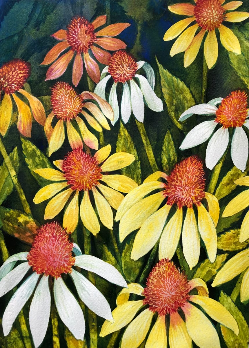 Garden Daisies I 