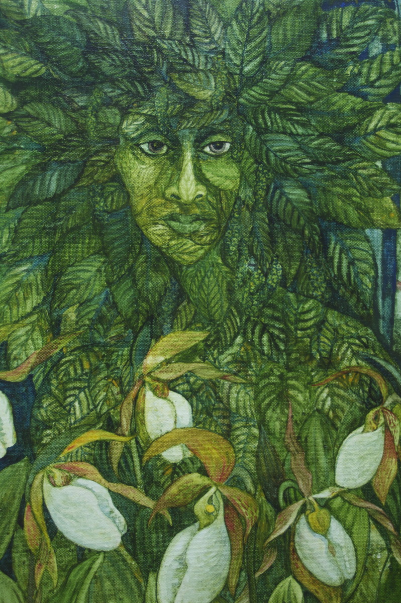 Green Woman by Helen R Klebesadel 