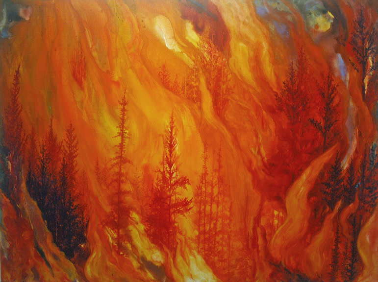 Trial By Fire:  Forests by Helen Klebesadel 