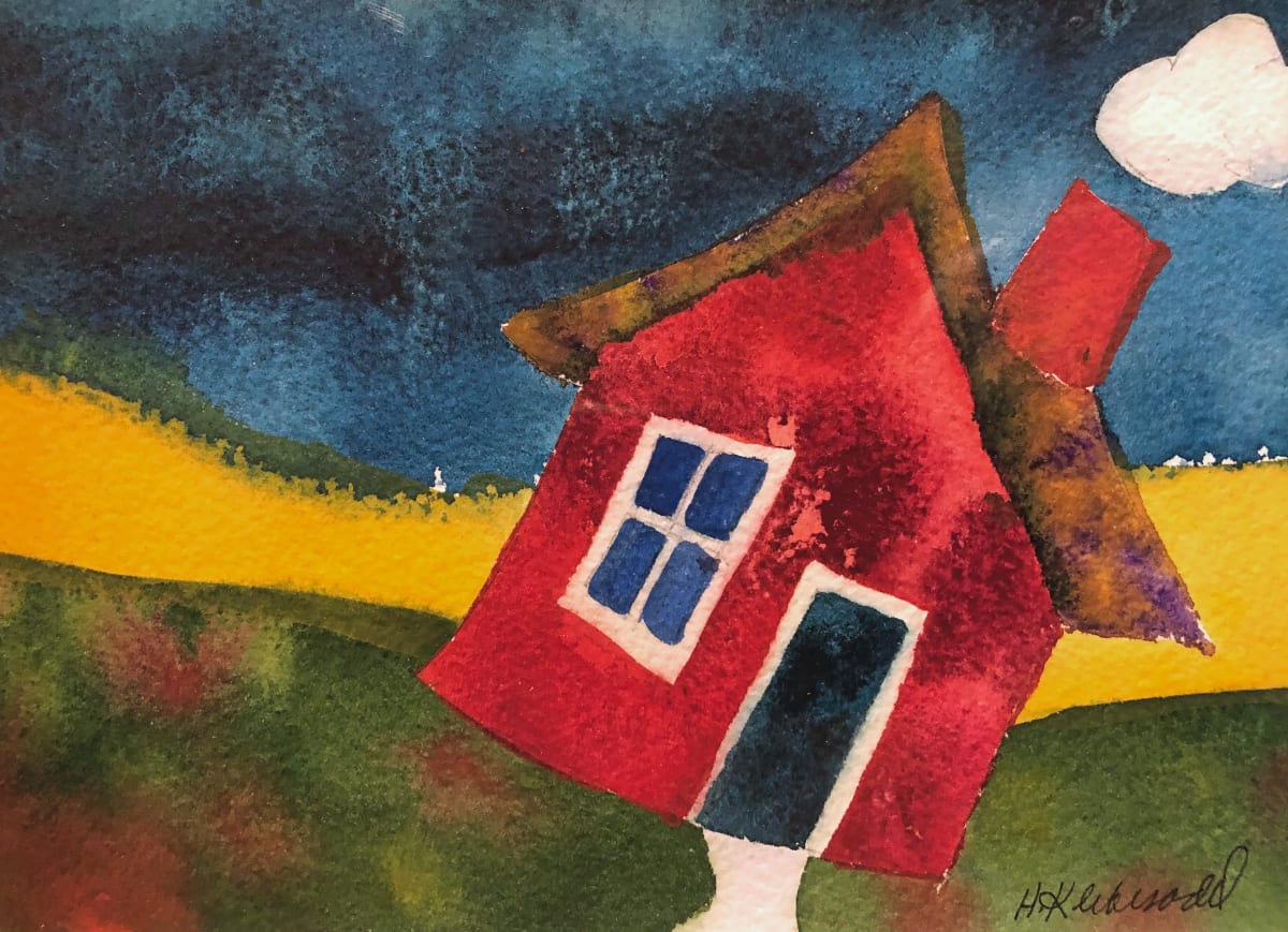 Happy House II by Helen R Klebesadel 