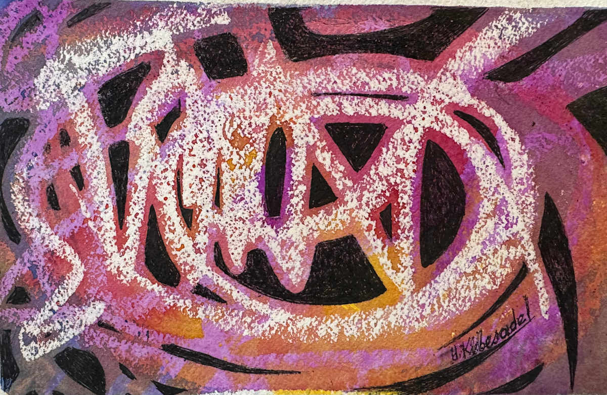 Gesture - Drawing a Day #291 by Helen R Klebesadel 