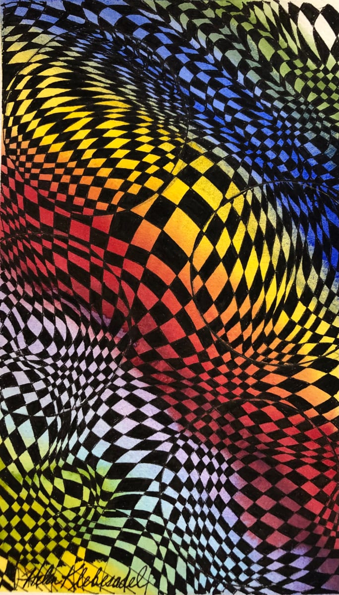 Optics I - Drawing a Day #88 by Helen R Klebesadel 