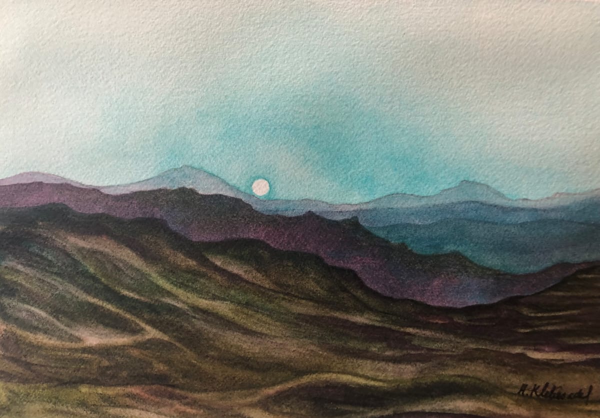 Sunset from Mars by Helen R Klebesadel 